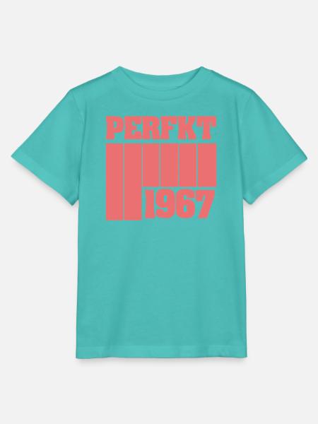 Einzigartig 1967 - Stanley/Stella Kinder T-Shirt MINI CREATOR - Poolblau
