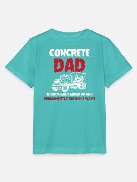 Beton Betonfertiger Betonmischer - Stanley/Stella Kinder T-Shirt MINI CREATOR - Poolblau