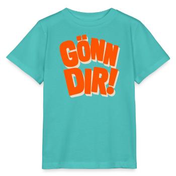 Fais-toi plaisir ! - T-shirt bio MINI CREATOR Stanley/Stella Enfant - bleu piscine - Devant
