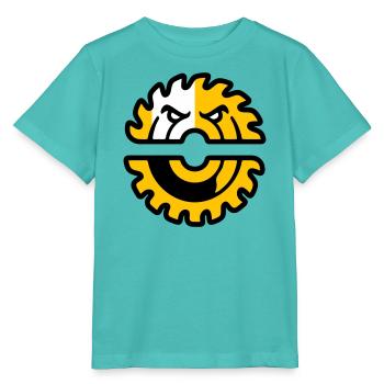 Kreissaege Maskottchen Logo - Stanley/Stella Kinder T-Shirt MINI CREATOR  - Poolblau - Vorne