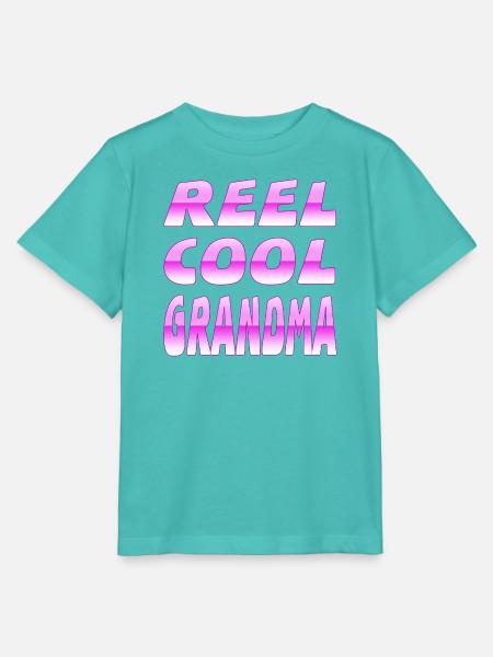 Oma - Stanley/Stella Kinder T-Shirt MINI CREATOR - Poolblau