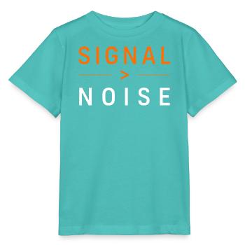 Bitcoin digitales Geld Wertspeicher Finanzielle  - Stanley/Stella Kinder T-Shirt MINI CREATOR  - Poolblau - Vorne