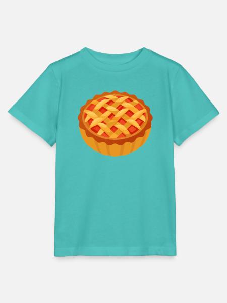 Leckerer Apfelkuchen - Stanley/Stella Kinder T-Shirt MINI CREATOR - Poolblau