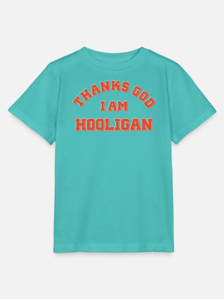 Gott sei Dank bin ich Hooligan - Stanley/Stella Kinder T-Shirt MINI CREATOR - Poolblau