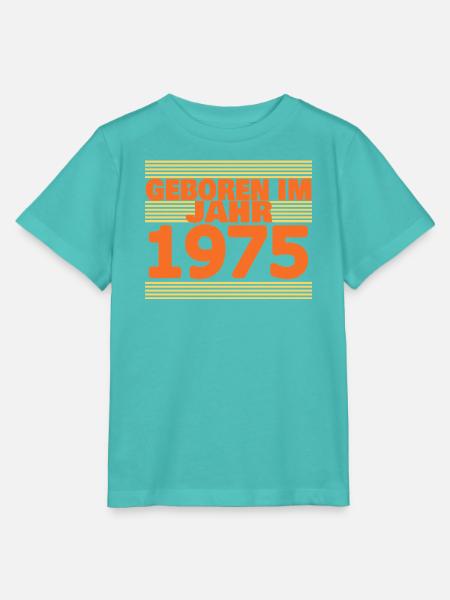 im 1975 - Stanley/Stella Kinder T-Shirt MINI CREATOR  - Poolblau