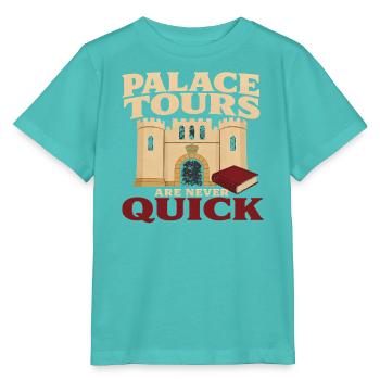Britische Königsgeschichte Englische Monarchie - Stanley/Stella Kinder T-Shirt MINI CREATOR  - Poolblau - Vorne