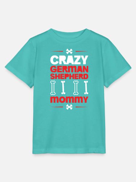 GERMAN_SHEPHERD - Stanley/Stella Kinder T-Shirt MINI CREATOR - Poolblau