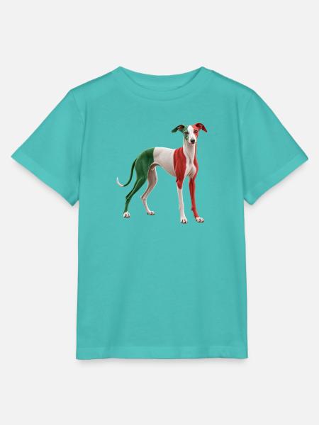 Italienischer Windhund - Stanley/Stella Kinder T-Shirt MINI CREATOR  - Poolblau