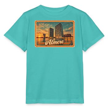 MEINE STADT - Stanley/Stella Kinder T-Shirt MINI CREATOR  - Poolblau - Vorne