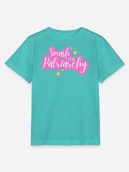Zerschlagt das Patriarchat - Stanley/Stella Kinder T-Shirt MINI CREATOR - Poolblau