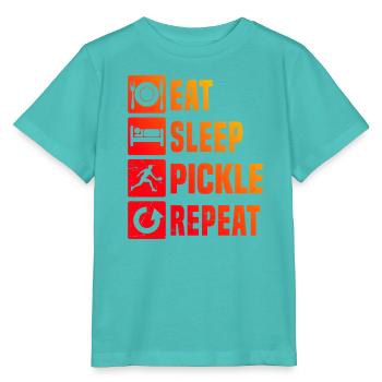 Pickleball players Motiv rund um Pickleballspieler - Stanley/Stella Kinder T-Shirt MINI CREATOR  - Poolblau - Vorne