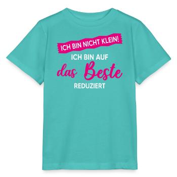 Nicht Klein Beste Reduziert Lustiger Spruch Frau - Stanley/Stella Kinder T-Shirt MINI CREATOR  - Poolblau - Vorne