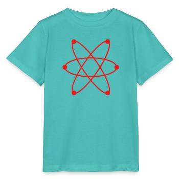 Atom - Stanley/Stella Kinder T-Shirt MINI CREATOR  - Poolblau - Vorne