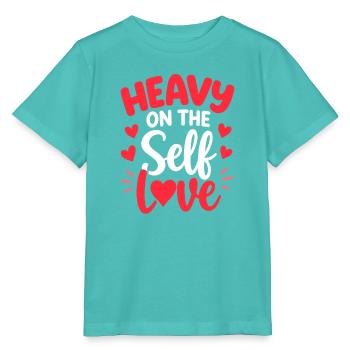 Stark auf Selbstliebe - Stanley/Stella Kinder T-Shirt MINI CREATOR  - Poolblau - Vorne