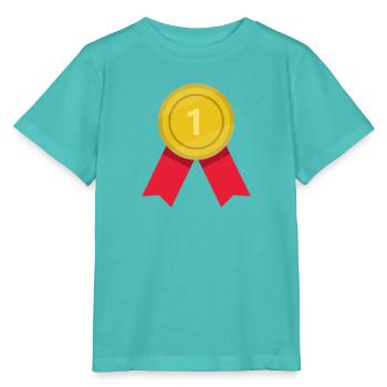Medaille - Stanley/Stella Kinder T-Shirt MINI CREATOR  - Poolblau - Vorne