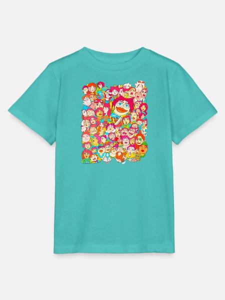 Die Königin und ihr Volk - Stanley/Stella Kinder T-Shirt MINI CREATOR - Poolblau