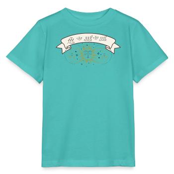 Angel Number - Stanley/Stella Kinder T-Shirt MINI CREATOR  - Poolblau - Vorne