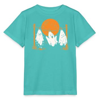 Waschtag der Geister - Stanley/Stella Kinder T-Shirt MINI CREATOR  - Poolblau - Vorne