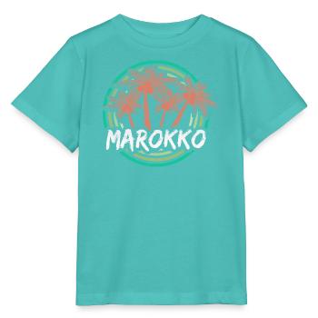 Ferien Marokko - Stanley/Stella Kinder T-Shirt MINI CREATOR  - Poolblau - Vorne