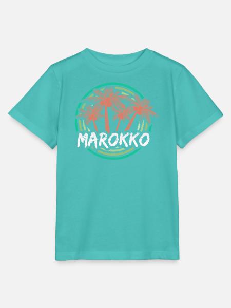 Ferien Marokko - Stanley/Stella Kinder T-Shirt MINI CREATOR - Poolblau