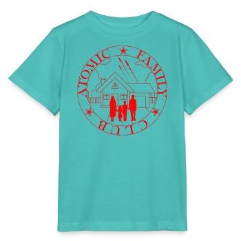 Familienheim-Emblem - Stanley/Stella Kinder T-Shirt MINI CREATOR  - Poolblau - Vorne