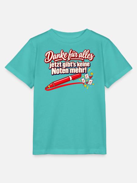Ruhestand Lehrer Abschiedsgeschenk Danke - Stanley/Stella Kinder T-Shirt MINI CREATOR - Poolblau