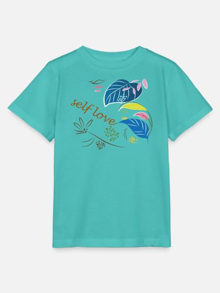 Selbstliebe - Stanley/Stella Kinder T-Shirt MINI CREATOR - Poolblau