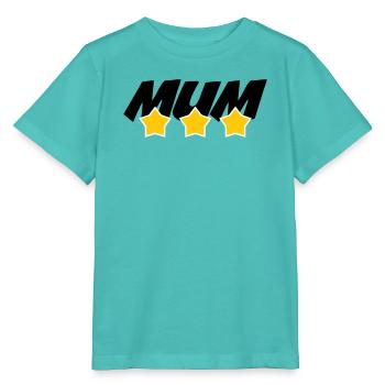 Best Mom - Mother's Day - Stanley/Stella MINI CREATOR Kids’ T-Shirt - pool blue - Front
