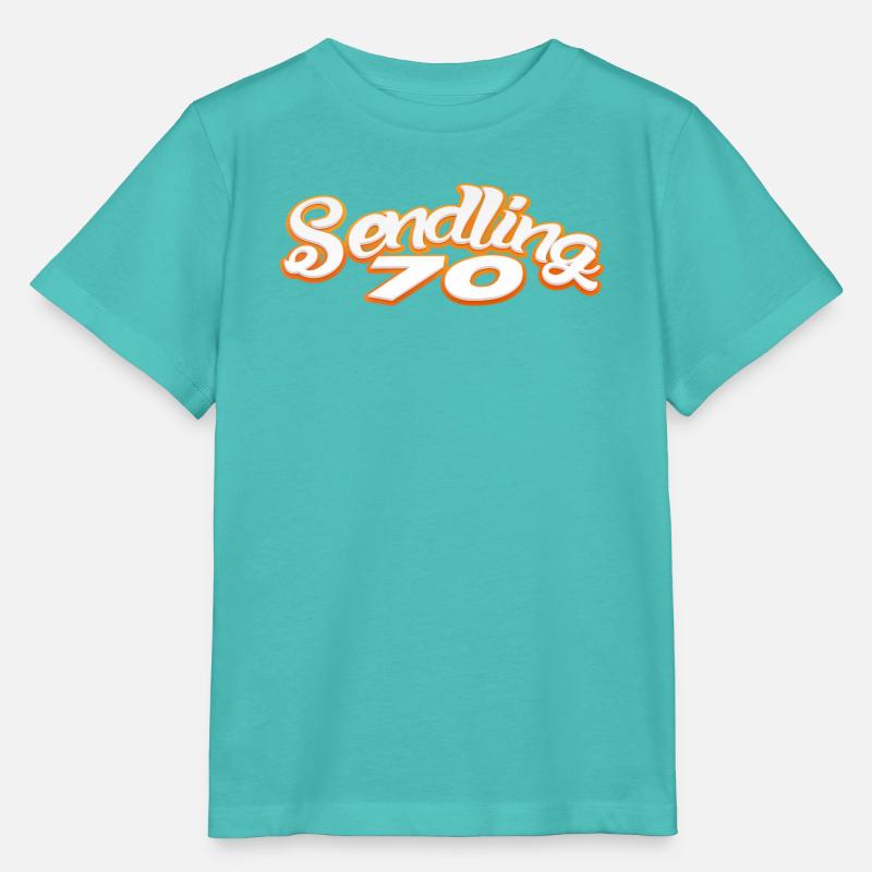 Sendling seventy 70 Candy Munich089 Minga 089 - Stanley/Stella MINI CREATOR Kids’ T-Shirt - pool blue