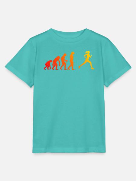 Geschenkidee für eine Running mit Running - Stanley/Stella Kinder T-Shirt MINI CREATOR - Poolblau