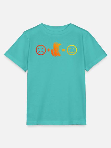 Modernes Motocross Artwork - Stanley/Stella Kinder T-Shirt MINI CREATOR  - Poolblau