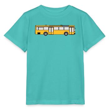 Busfahrer Bus Omnibus Kraftfahrer Schulbus (25) - Stanley/Stella Kinder T-Shirt MINI CREATOR  - Poolblau - Vorne