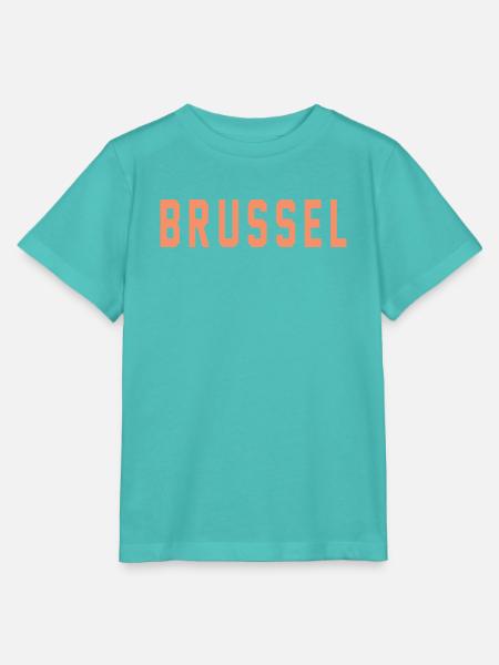 Brüssel - Stanley/Stella Kinder T-Shirt MINI CREATOR  - Poolblau
