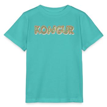 Kongur als Trekking - Stanley/Stella Kinder T-Shirt MINI CREATOR  - Poolblau - Vorne