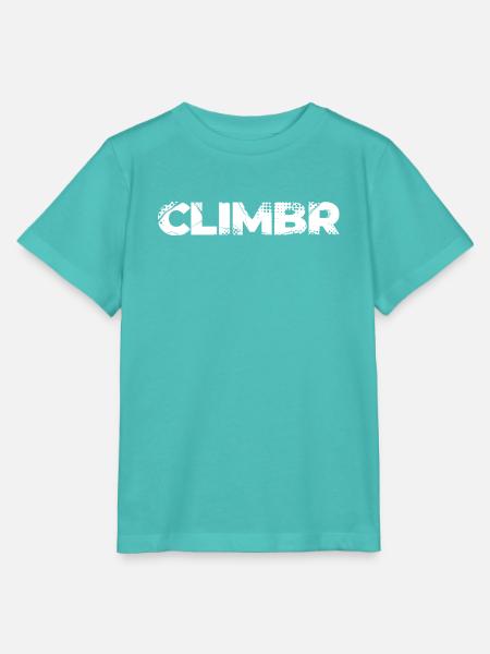 CLIMBR: Ein Design für Kletterer - Stanley/Stella Kinder T-Shirt MINI CREATOR - Poolblau