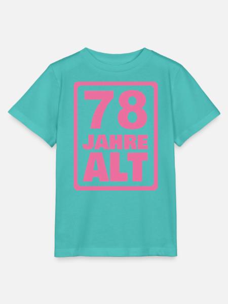 Jahr 78 - Stanley/Stella Kinder T-Shirt MINI CREATOR - Poolblau