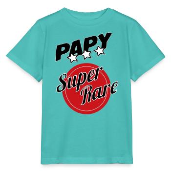 Super seltener Opa - Stanley/Stella Kinder T-Shirt MINI CREATOR  - Poolblau - Vorne