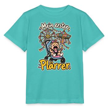 Mein erster Plärrer - Stanley/Stella Kinder T-Shirt MINI CREATOR  - Poolblau - Vorne