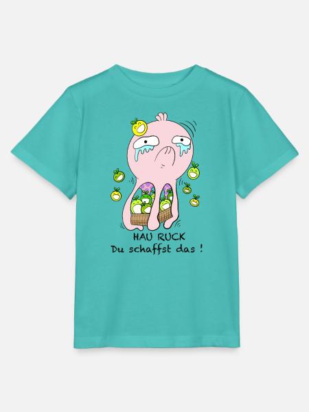 Hau Ruck! Du schaffst das! - Stanley/Stella Kinder T-Shirt MINI CREATOR - Poolblau