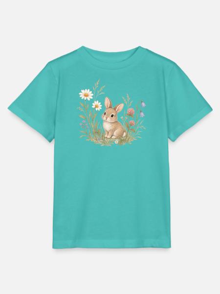 LITTLE WILDFLOWER - Stanley/Stella Kinder T-Shirt MINI CREATOR  - Poolblau
