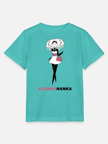 KLANK A HANKA - Stanley/Stella Kinder T-Shirt MINI CREATOR - Poolblau