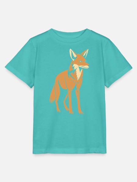 Schakal - Stanley/Stella Kinder T-Shirt MINI CREATOR - Poolblau