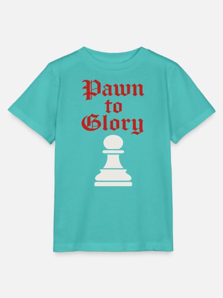 Bauer zum Ruhm - Stanley/Stella Kinder T-Shirt MINI CREATOR  - Poolblau