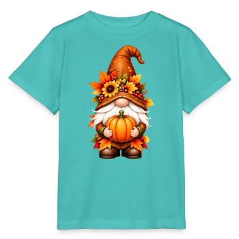 Süße Zwerge unter den Gnomen - Stanley/Stella Kinder T-Shirt MINI CREATOR  - Poolblau - Vorne