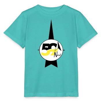 59 Nord-Logo - Stanley/Stella Kinder T-Shirt MINI CREATOR  - Poolblau - Vorne