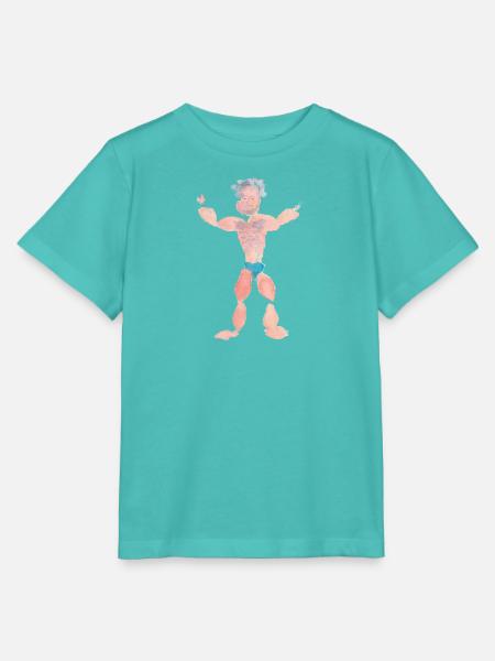 Wassermann - Stanley/Stella Kinder T-Shirt MINI CREATOR - Poolblau