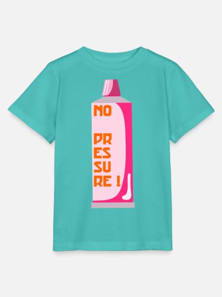 Kein Druck - Stanley/Stella Kinder T-Shirt MINI CREATOR  - Poolblau