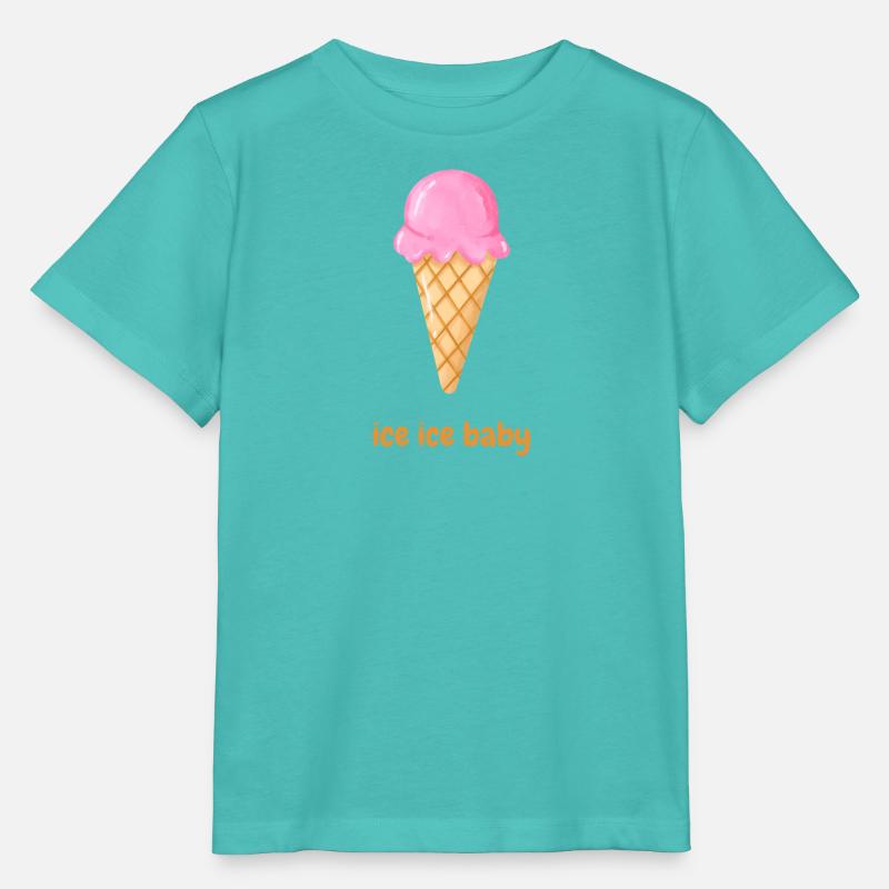 Bébé de la glace - T-shirt bio MINI CREATOR Stanley/Stella Enfant - bleu piscine