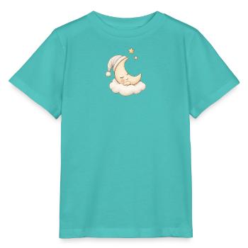 LITTLE ONE - Stanley/Stella Kinder T-Shirt MINI CREATOR  - Poolblau - Vorne
