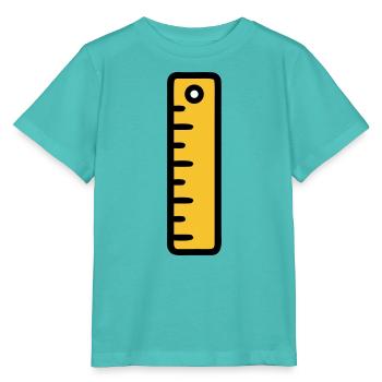 Scale Ruler Tool Office - Stanley/Stella MINI CREATOR Kids’ T-Shirt - pool blue - Front
